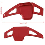Pair Aluminum Alloy Red Shift Paddle for BMW F22 F23 F30 F31 F34