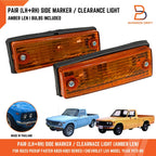 Amber Side Marker Light for Isuzu Ute 1.6 KB20 KB25 Faster (1972-1980)