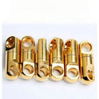 Set of 10 Figure 8 Swivel Ring Connectors for Keychain Bag Use