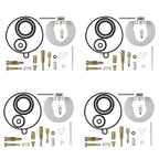 4X PZ19 19mm Carburetor Rebuild Kit for Honda Wave 100 Dream C100 (–)