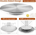 12 Inch Double-Sided Banding Wheel for Pottery Sculpting