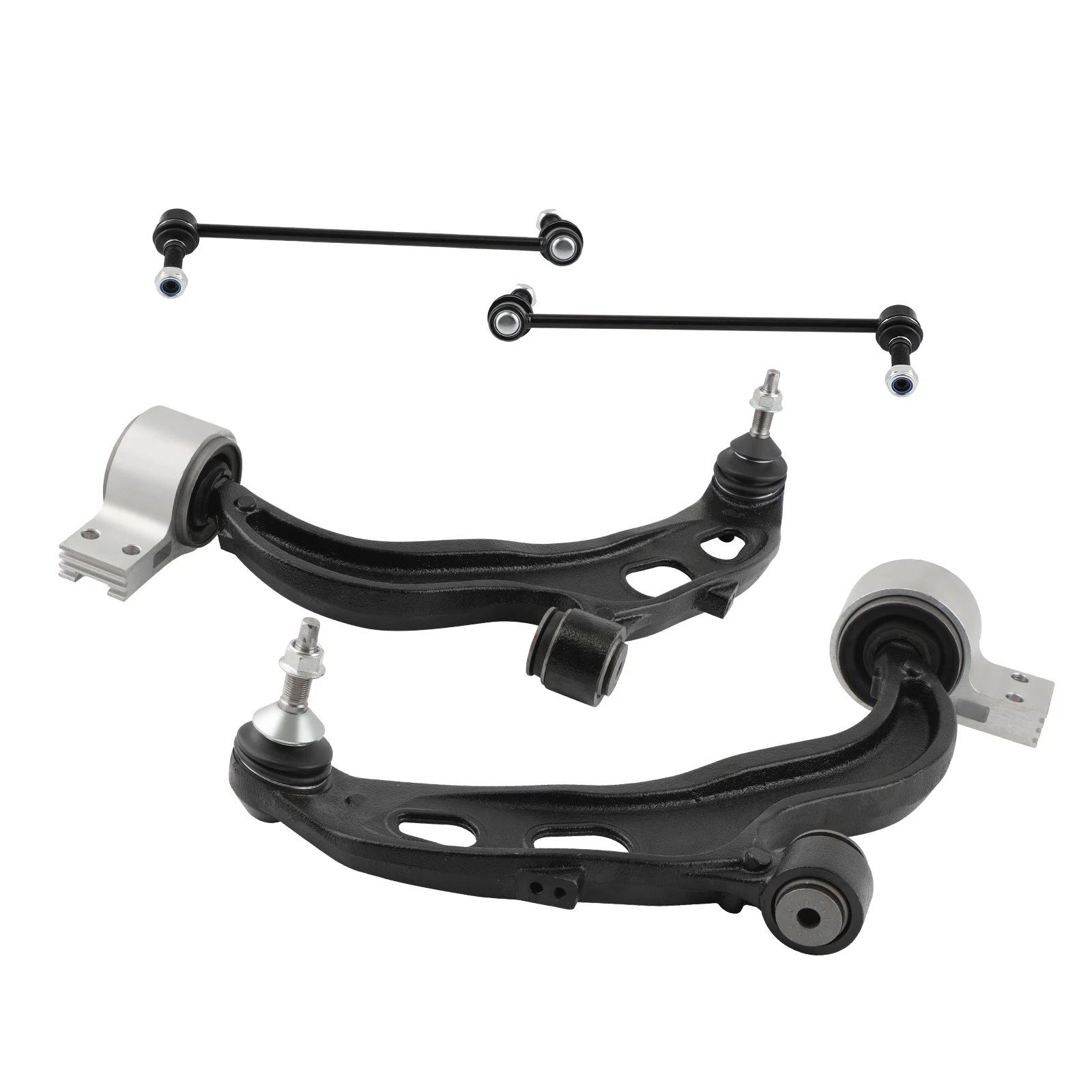 Set of 4 Front Lower Control Arms Sway Bar for Lincoln MKT (2010–2012)