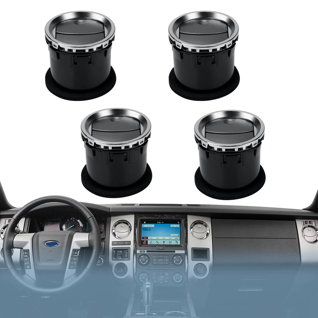 Set of 4 HVAC Air Vent Ducts for Ford F150 (2004–2008)
