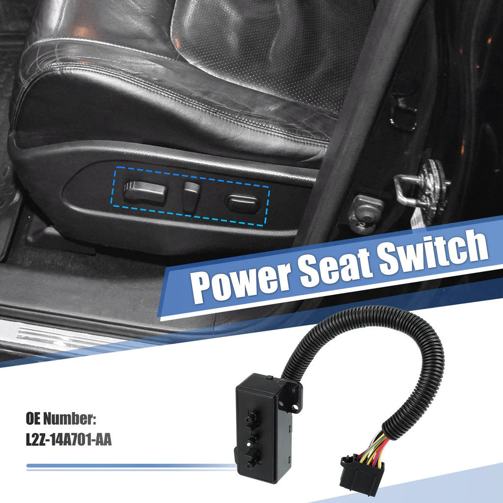 Power Seat Adjuster Switch for Ford F-150 (2004–2008) Explorer (2002–2005) L2Z-14A701-AA