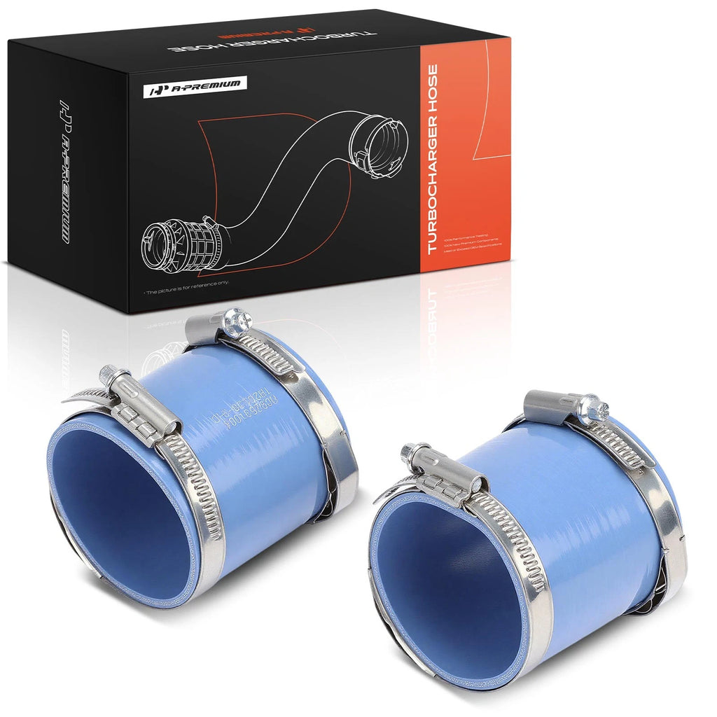 2X Turbocharger Intercooler Hose for Ford F-250 F-350 F-450 (2008–2010)