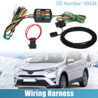 Set of 4 Trailer Wiring Harness 56434 for Toyota RAV4 (2019–2020)