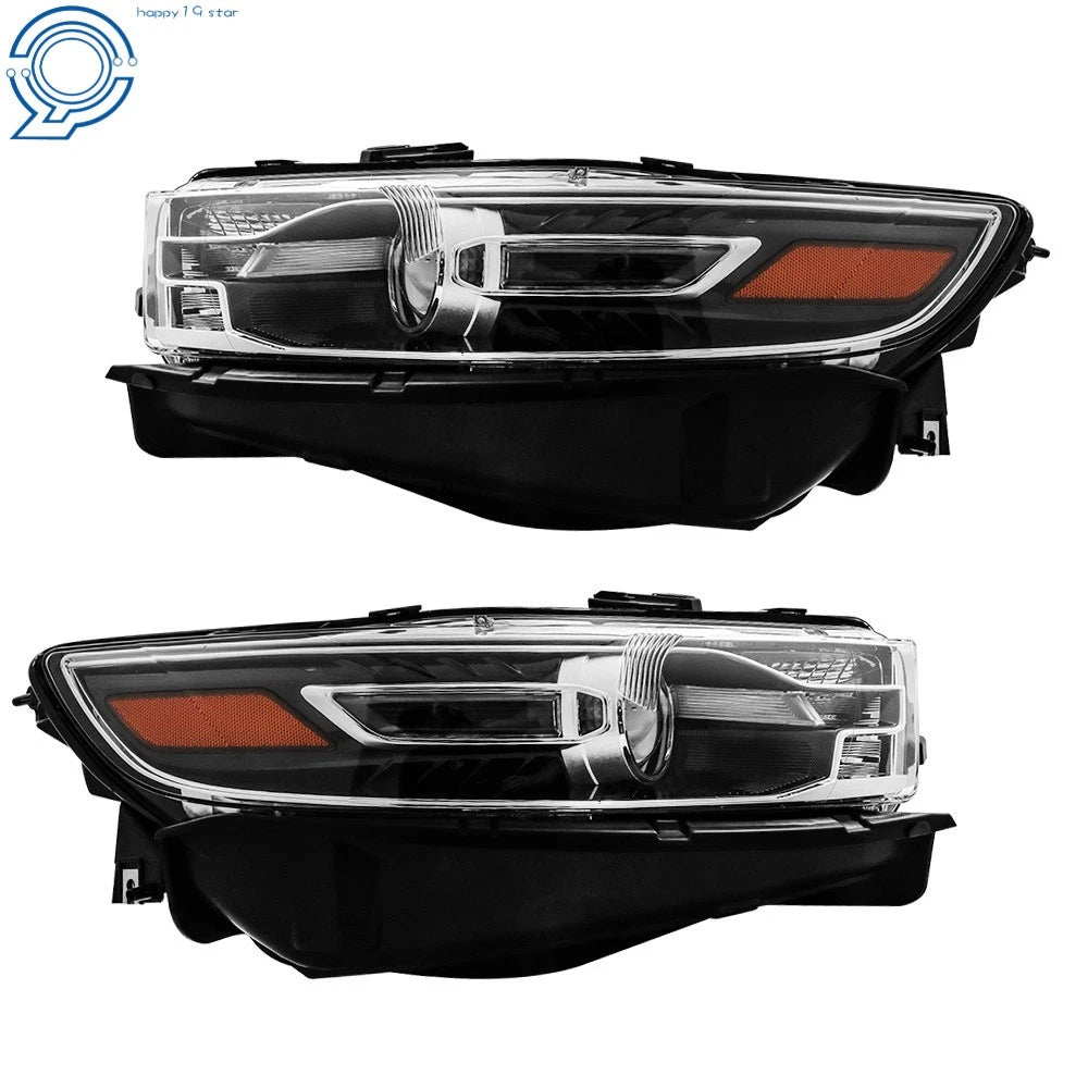 2X Halogen Projector Headlights for Ford Taurus (2016–2019)