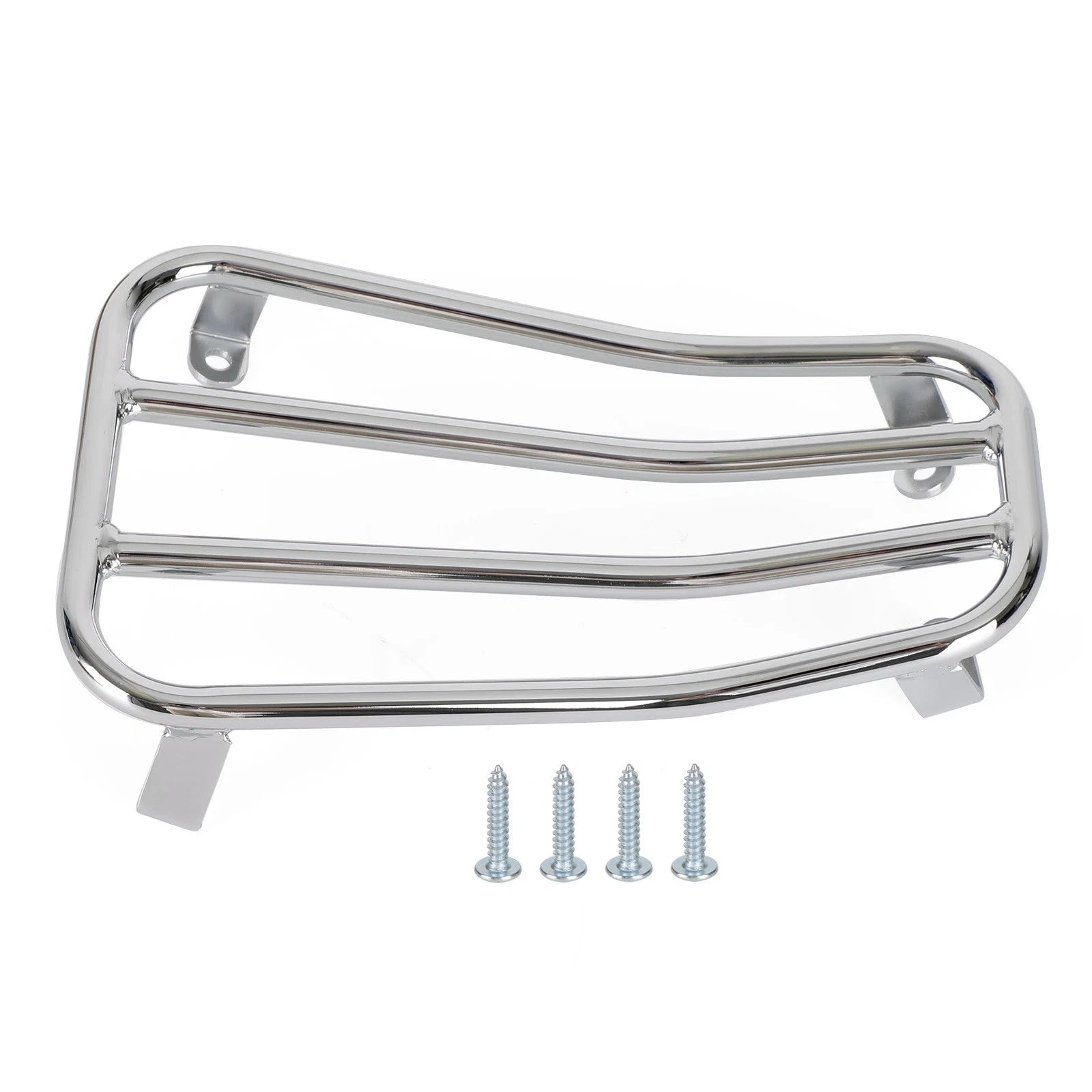 Chrome Floor Board Luggage Rack for Vespa GT/GTL/GTV/GTS/Super (125–300)