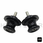 CNC M6 6mm Swingarm Spools Sliders for Honda Suzuki Yamaha YZF R3 (2015–2023)