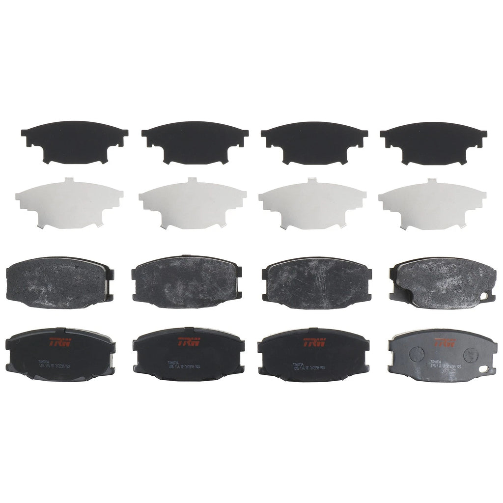 Disc Brake Pad Set for Mitsubishi Fuso FE (1996–2004)