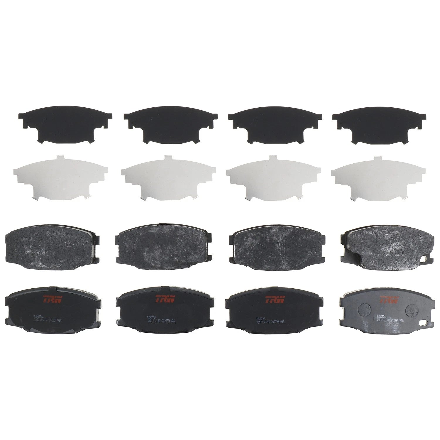 Disc Brake Pad Set for Mitsubishi Fuso FE (1996–2004)