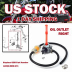 Fuel Vacuum Petcock for Honda VTX1300C VTX1300R VTX1300S VTX1300T (2003–2009) 16950-MEM-674