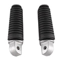 2X Rear Foot Pegs Footrests Kit Black for Yamaha XJR1300 XJR1200 FZ400 FZ6 FZ6R