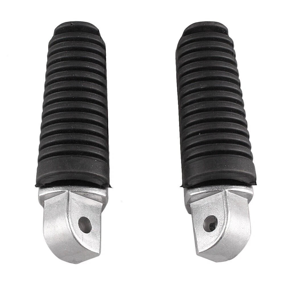 2X Rear Foot Pegs Footrests Kit Black for Yamaha XJR1300 XJR1200 FZ400 FZ6 FZ6R
