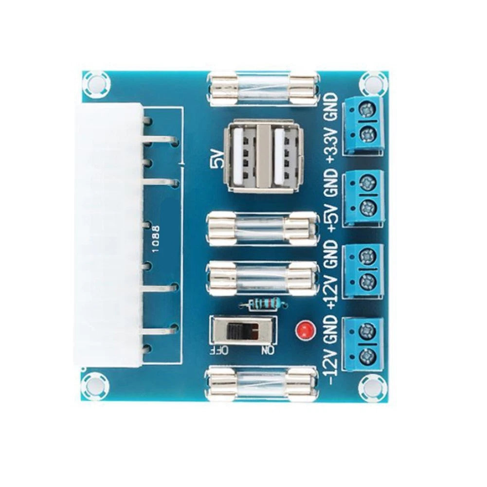 Power Adapter Board 24-Pin ATX for ATX and Select BTX Compatibility