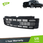 Front Grille for Ford F250 XL/XLT (2023–2024) Glossy Black