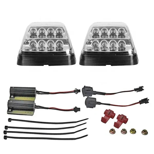LED Front Turn Signal Lights Clear for Mercedes G-Class (1990–2018)