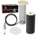 Air Filter Kit with End Cap & Air Box Lid Seal for Yamaha Grizzly 600 660 (1999–2002)