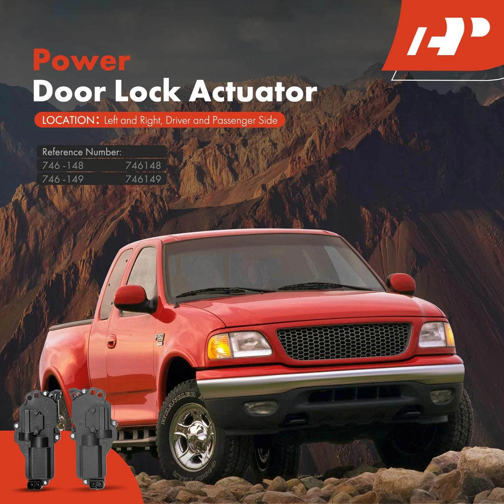 2X Door Lock Actuator for Ford F-250 Super Duty (2004–2013)