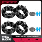 2 Inch 5x4.75 Wheel Spacers for Chevy S10, Corvette & Firebird (M12x1.5)