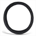 Steering Wheel Cover for - 14.5-15" Synthetic Leather Diamond