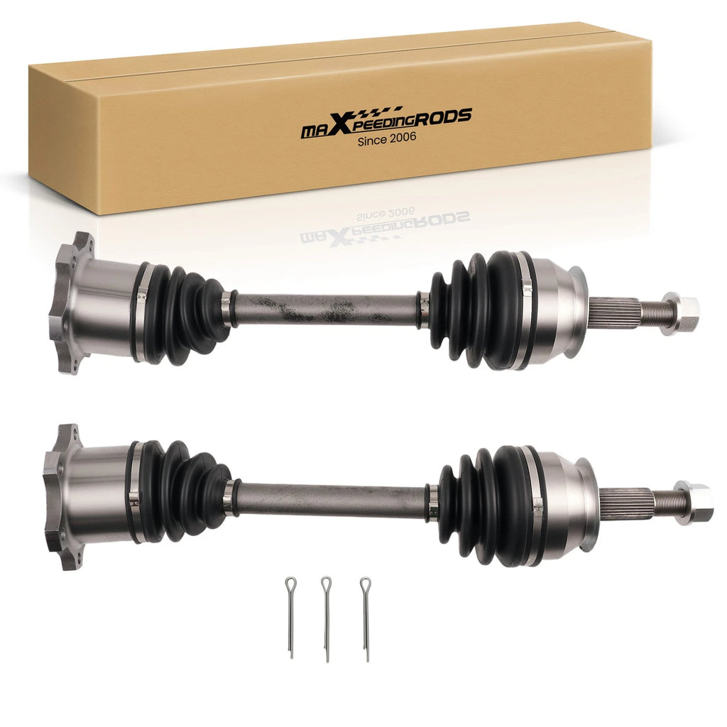 2X CV Axle Shaft Assembly for Nissan Titan Armada QX56 (2004–2015) 4WD