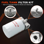 3/4" NPTF Oil Filter 10 Micron for Tractors Log Splitters CP-752-10