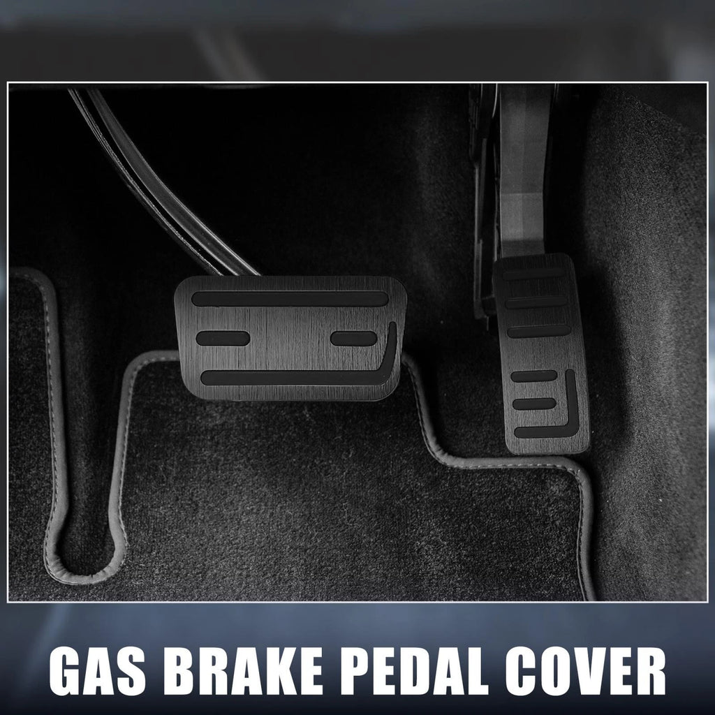 Foot Pedal Brake Gas Pad Kit for Honda Fit (2021) - Non Slip Black