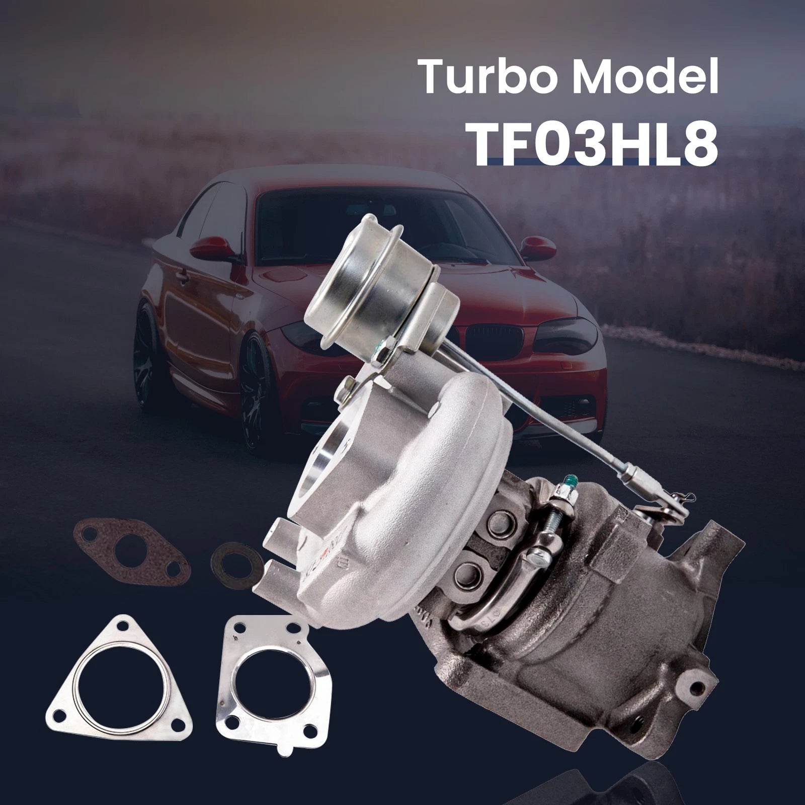 Turbocharger for Nissan Juke (2010–2016) MR16DDT