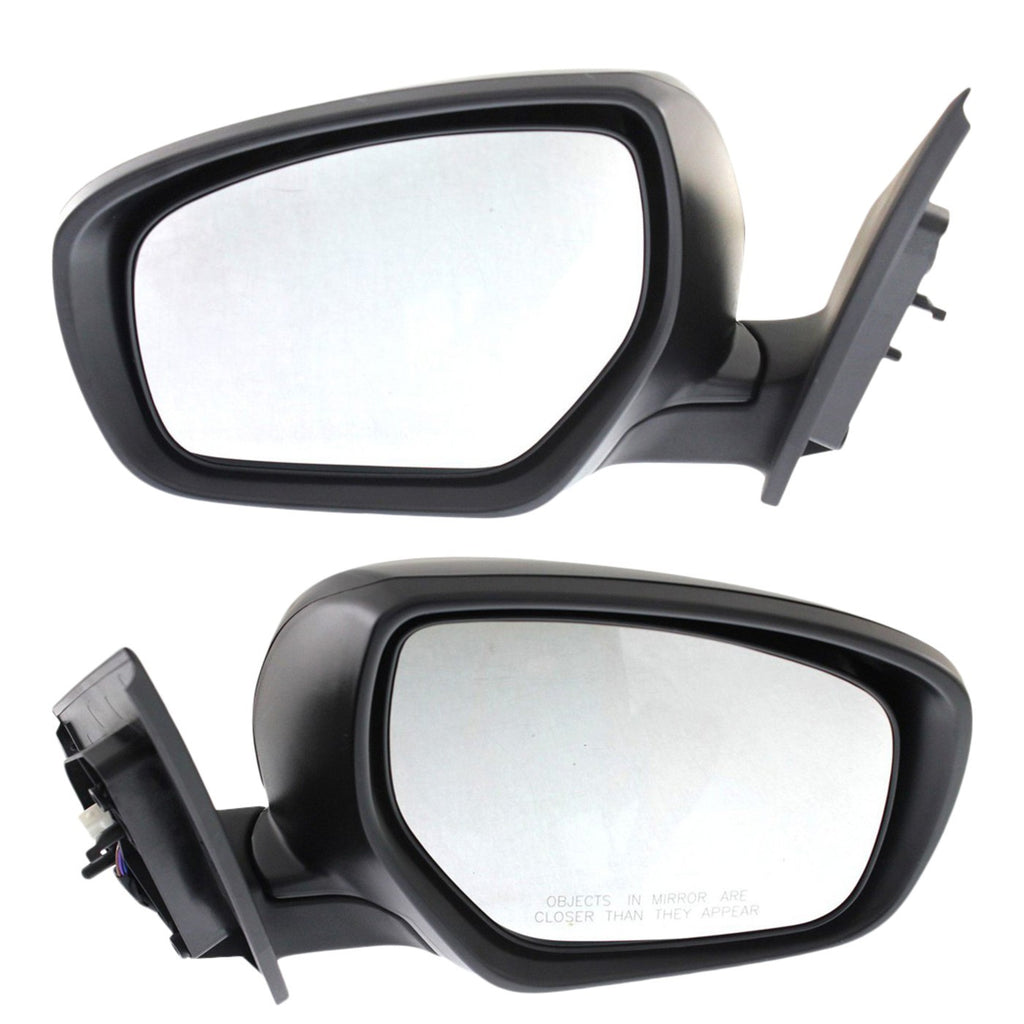Power Mirror Pair for Mazda CX-9 (2010–2015) Manual Folding Paintable