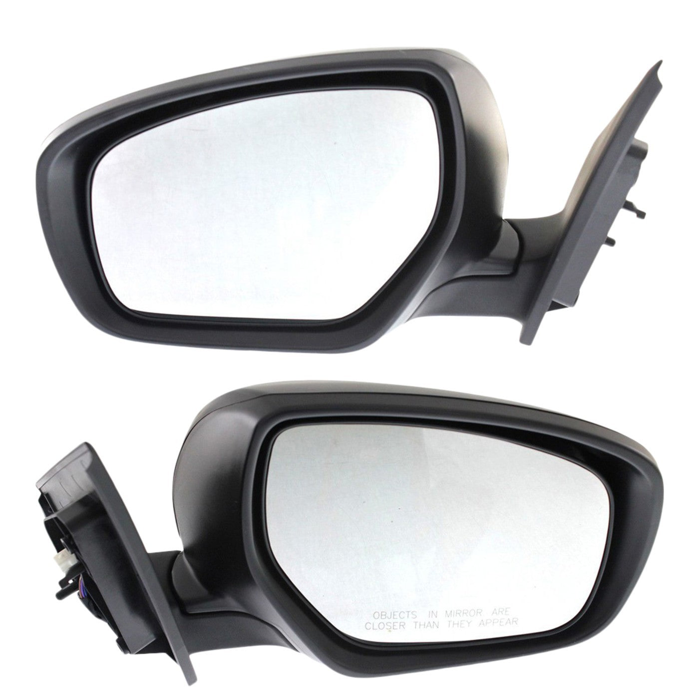 Power Mirror Pair for Mazda CX-9 (2010–2015) Manual Folding Paintable