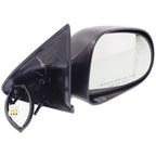 Power Mirror for Dodge Dakota (1997–2000) Passenger Side Textured Black