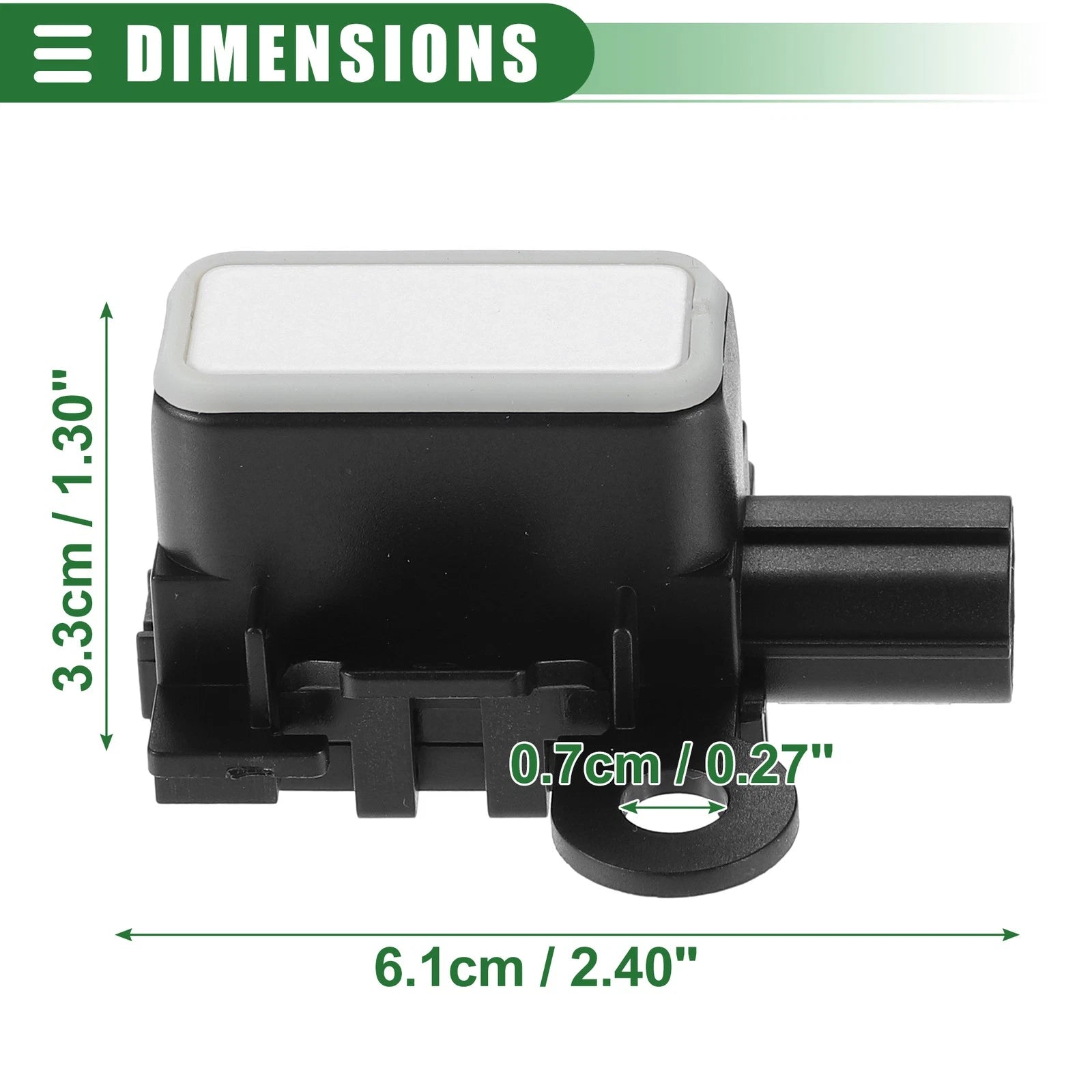 2 Pcs Bumper Reverse Parking Assist Sensor for Lexus GS300 (2006) No. 8934144150