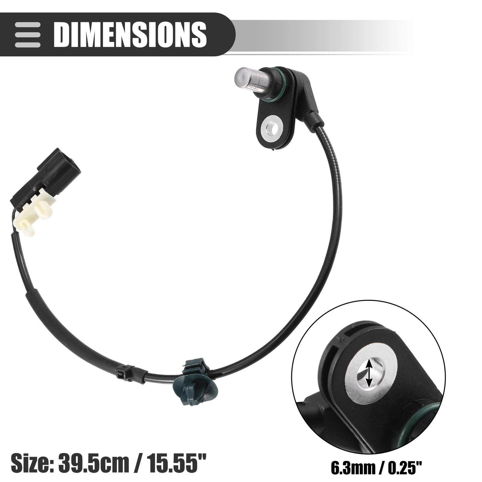 AB312C216AC Rear Left ABS Wheel Speed Sensor for Ford Ranger T6 (2011–2017)