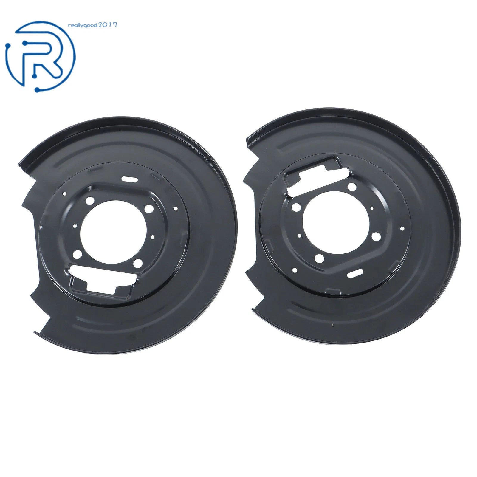 Set of 2 Rear Disc Brake Dust Shields for Ford F150 Expedition (1997–2000) 924-215