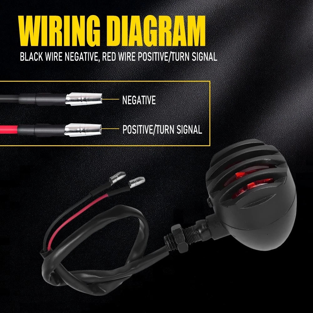 Halogen Turn Signal Blinker Indicator Light for Kawasaki Suzuki