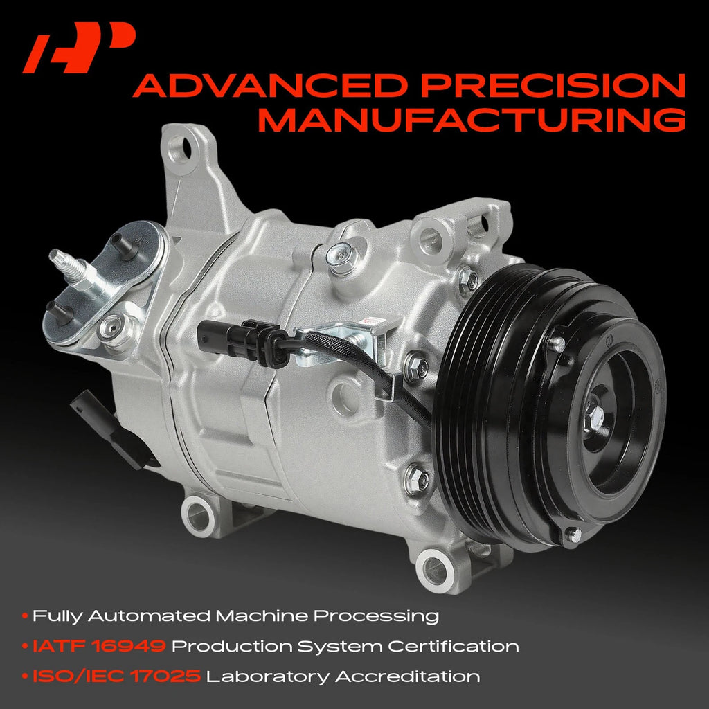 A/C Compressor with Clutch for Chevrolet Silverado 2500 HD (2001-2007)