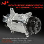 A/C Compressor with Clutch for Chevrolet Silverado 2500 HD (2001-2007)
