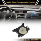 HVAC Heater Blend Door Actuator for Volkswagen Polo (2007–2012) No. 6Q0907511C
