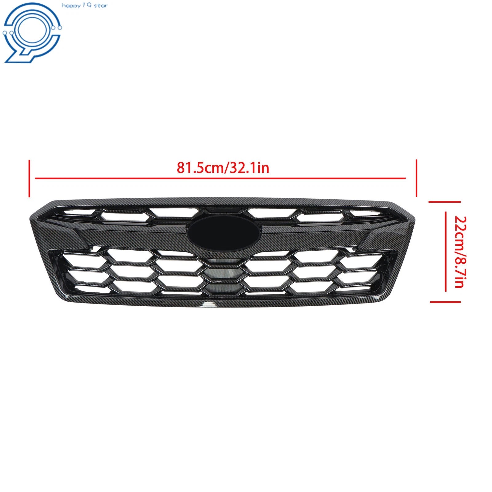 Carbon Fiber Grille for Subaru Crosstrek (2018–2020) Easy Installation