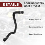 Water Heater Hose for Ford C-Max (2015–2019) No.F1F118K579XA | Black