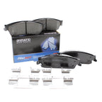 Set of 4 Akebono ProACT Rear Ceramic Brake Pads for Cadillac Chevrolet GMC (ACT1194A)