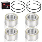 4 x Front & Rear Wheel Bearing & Circlip for Can-Am Maverick X3 MAX (2017–2023)