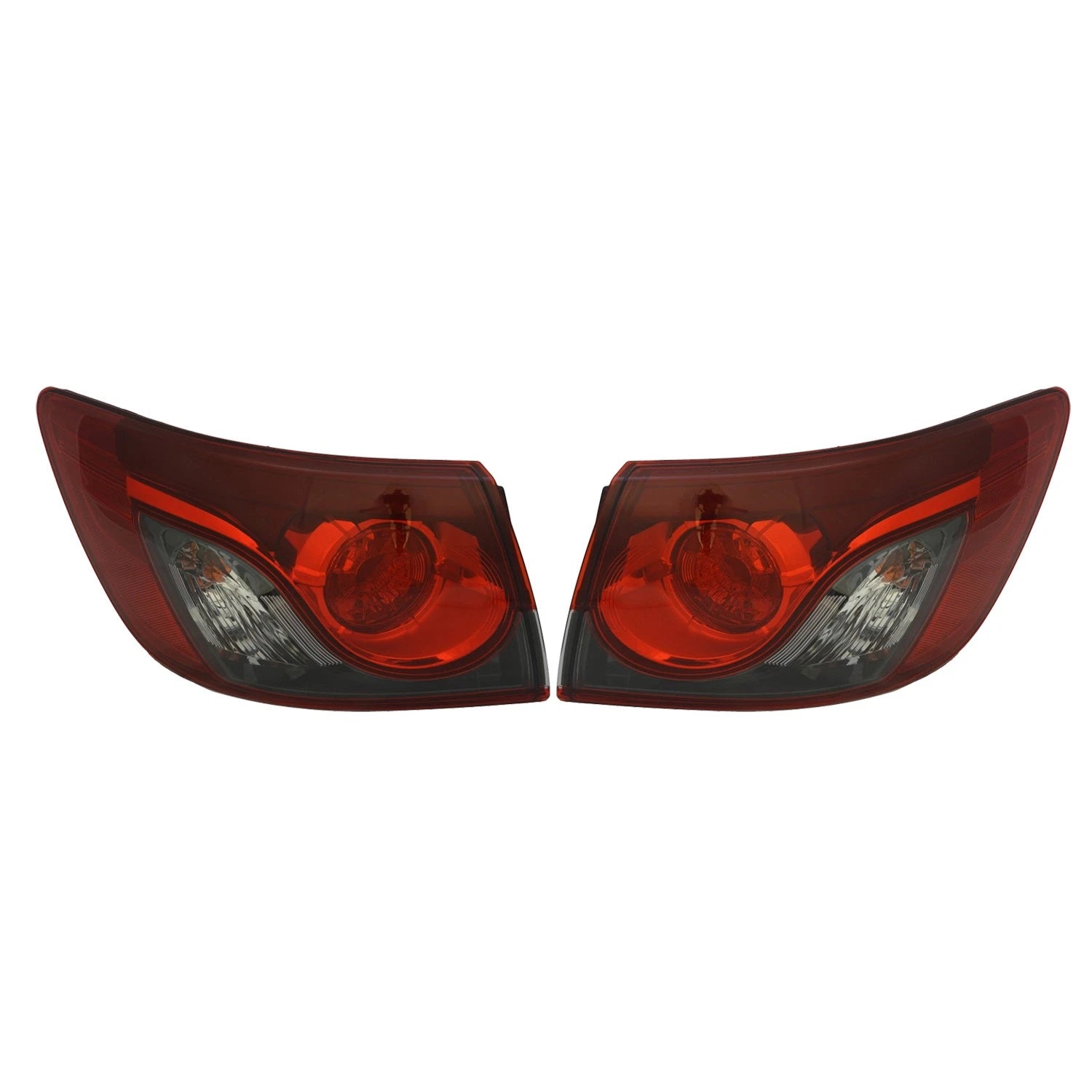Set of 2 TYC Outer Tail Light Lamp Assemblies for Mazda CX-9 (2013–2015)