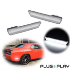 Clear Lens LED Side Marker Lights for Dodge Challenger Charger