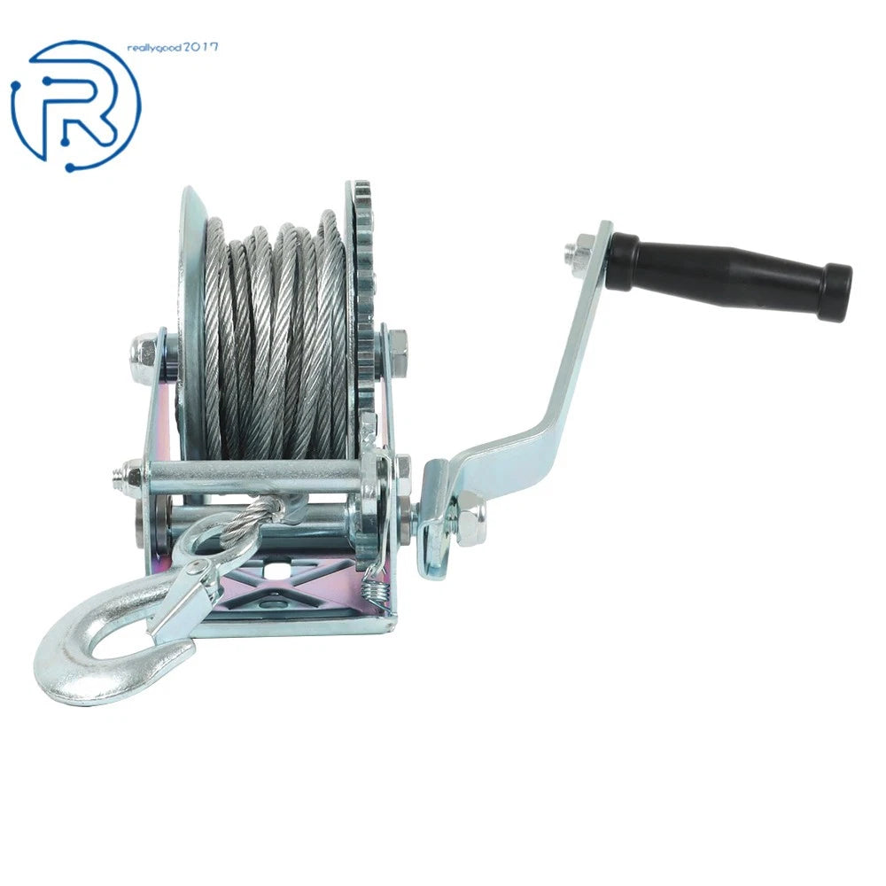 Hand Winch for Boat (1600 lbs Capacity)