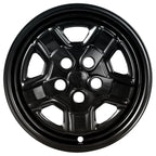 16 Inch Wheel Skins Gloss Black Replacement for Jeep Patriot (2007–2017)