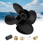 4-Blade Outboard Propeller for Mercury 40-140HP (15 Tooth, RH)