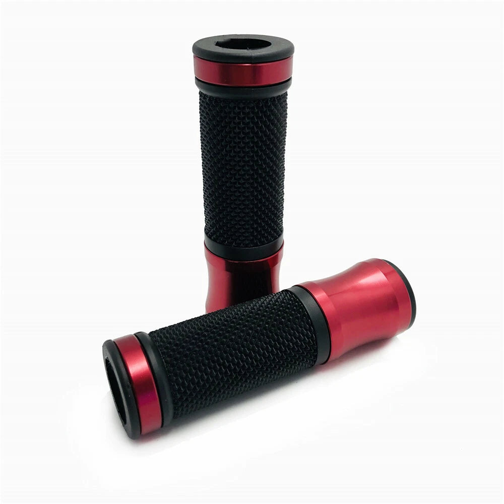 7/8" CNC Handle Bar Hand Grip for Honda Yamaha Suzuki Kawasaki (All Years)