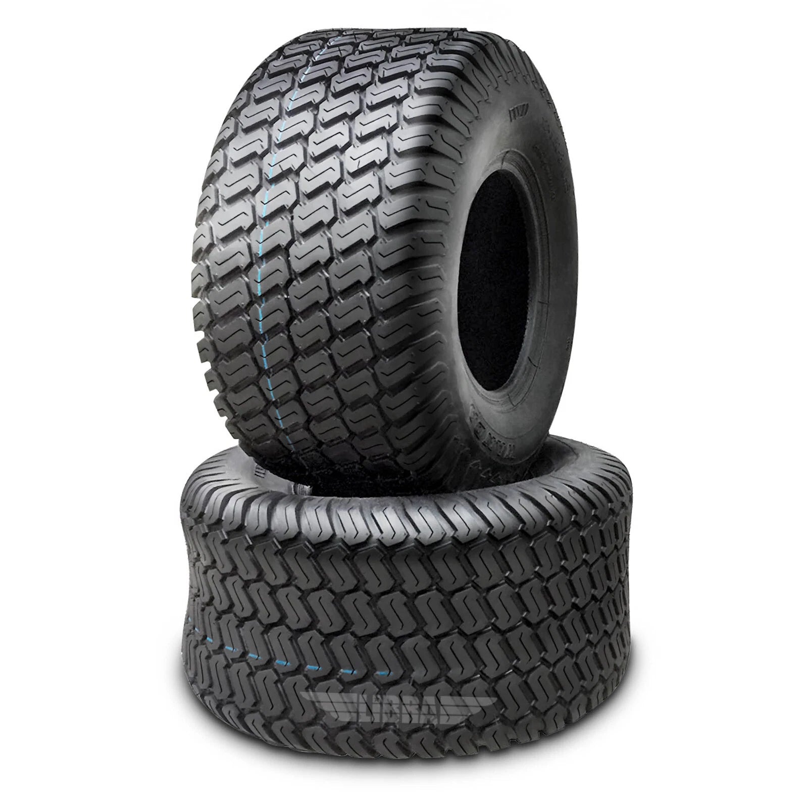 Set of 2 Turf Tires 15x6.00-6 for Lawn Mower Utility Cart P332 /4PR